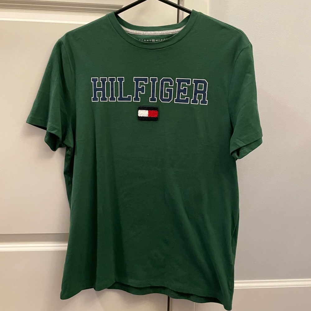 green Tommy t-shirt